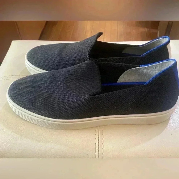 Rothy's Black and blue Sneakers Size 8 - Picture 4 of 8